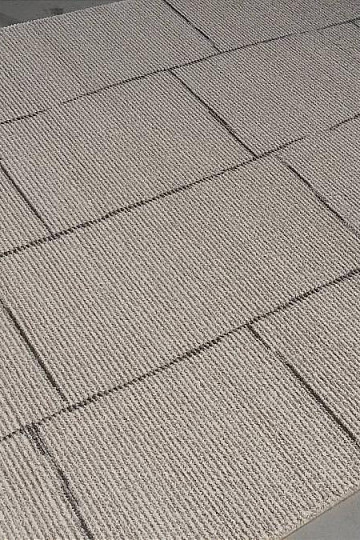 Tappeto di design in lana PERLA geo