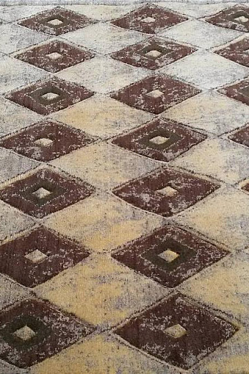 Tappeto di design in lana ETNO III