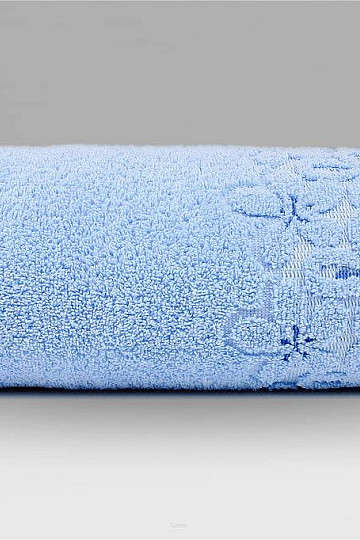 Asciugamano e telo bagno di lusso BELLA azzurro