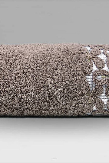 Asciugamano di lusso e telo da bagno BELLA cioccolato