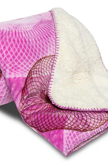 Coperta di pecora - bolla viola