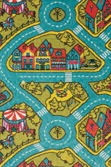 Tappeto per bambini PLAY road