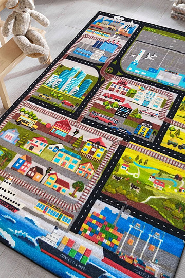 !NOVITÀ! Tappeto per bambini SWEET KIDS città