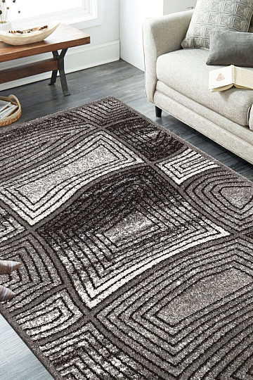 Tappeto in pezzi PANAMERO 6 finestre grigio
