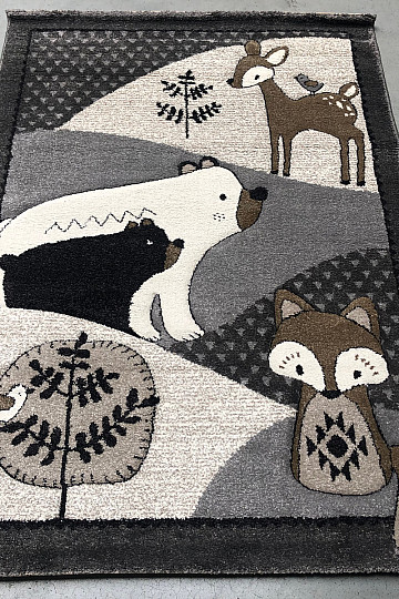 Tappeto per bambini VEGAS FOREST ANIMALS