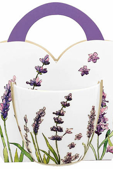 Tazza in porcellana Lavanda E