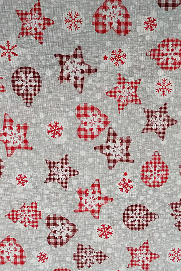 Tessuto decorativo natalizio MIX LAPONIA