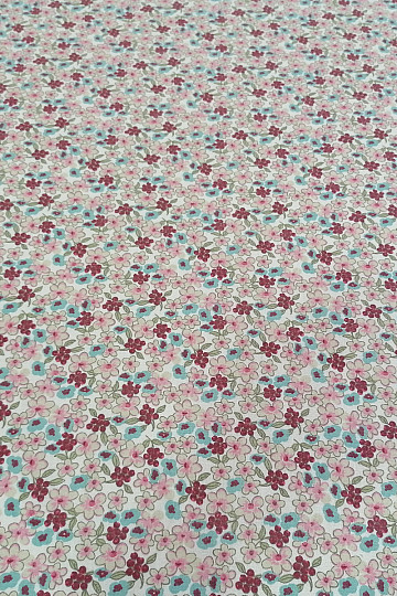 Tessuto di cotone LILAS rosa