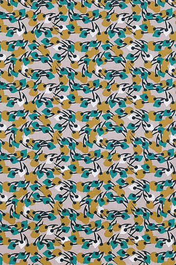 Tessuto di cotone KISNEK fiori