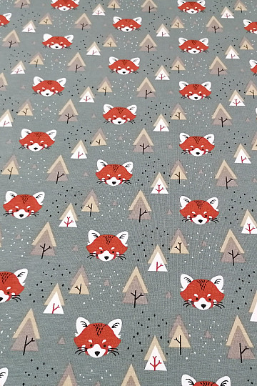 Maglieria in cotone FOX color cachi