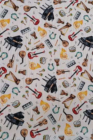 Tessuto di cotone MUSICA