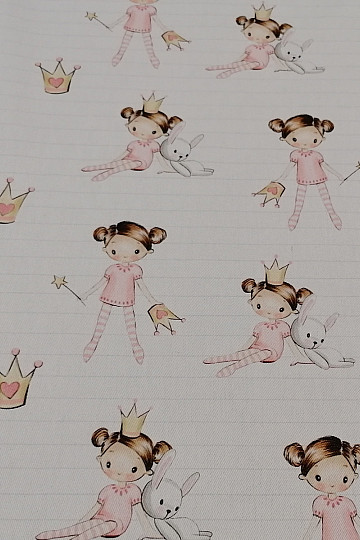 Tessuto decorativo per bambini LITTLE PRINCESS