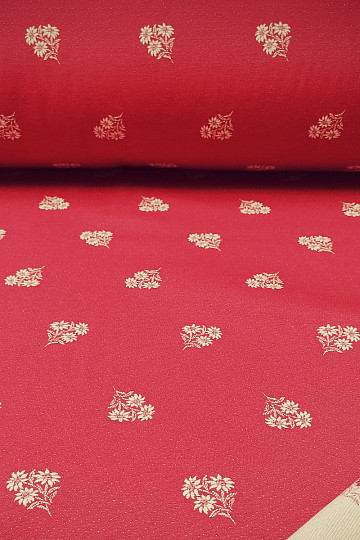 Tessuto decorativo HEART FLOWER I combinazione jacquard