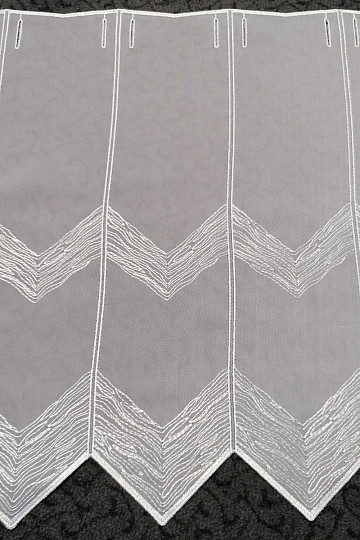 Tenda in vetro colorato - voile con ricamo 261910