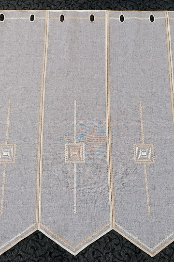 Tenda in vetro colorato - ricamata HF43952