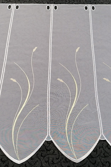 Tenda in vetro colorato - voile 24527/A2