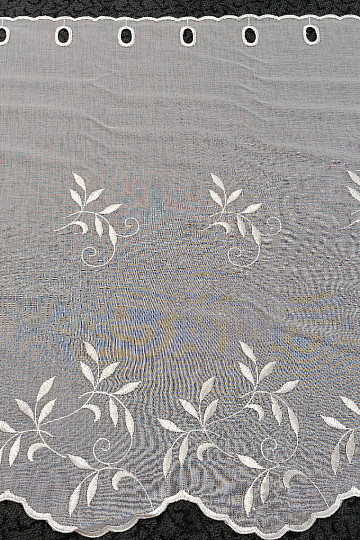 Tenda in vetro colorato - ricamata W/27062