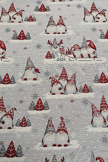 Tovaglia arazzo, sciarpa Elfi di Natale 2