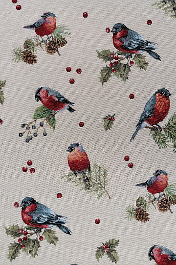 Tessuto per arazzo WINTER BIRD