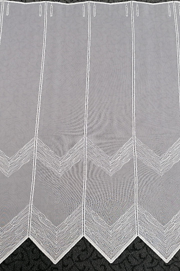 Tenda in vetro colorato - voile con ricamo 261911