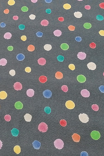 Tessuto decorativo PUNTI COLORATI