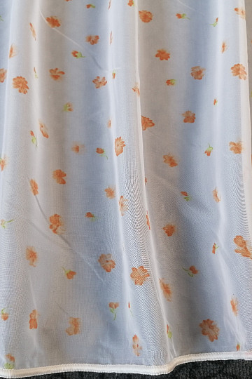 Tenda corta in voile 80 cm