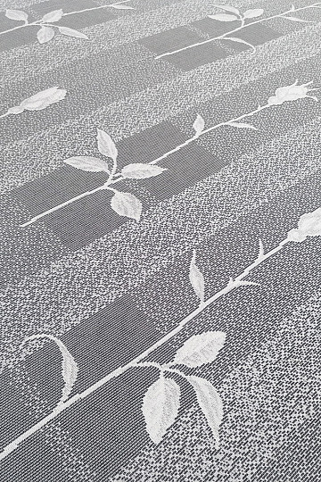 Tenda jacquard 300 cm tulipani