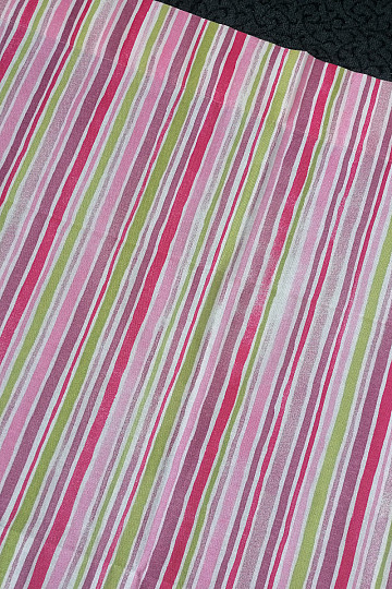 Tenda decorativa Stripes rosa 130x248 cm