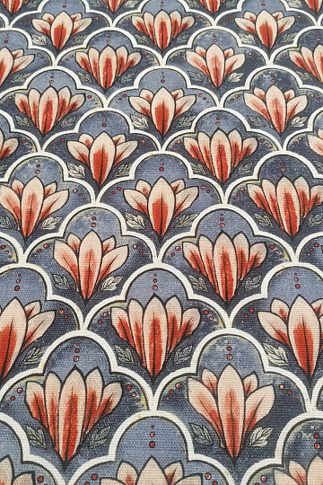 Tessuto decorativo VARANASI-G blu