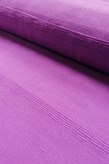Tessuto di cotone tinta unita KARUR viola