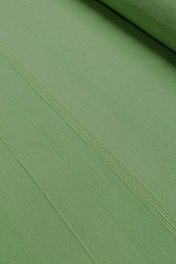 Tessuto di cotone tinta unita KARUR verde