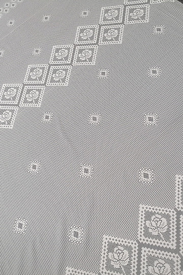 Tenda jacquard 86759/300 bianco