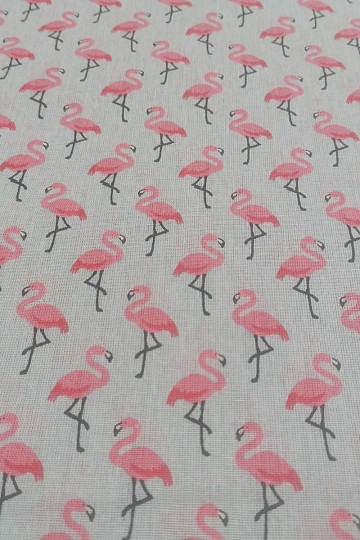 Tessuto decorativo FLAMINGO grigio