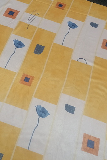 Tessuto decorativo Cerchio di fiori