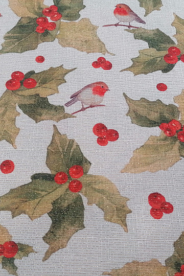 Tessuto decorativo natalizio Hyl + Holly