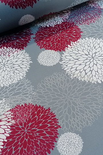 Tessuto decorativo BLACK OUT Astra bordeaux