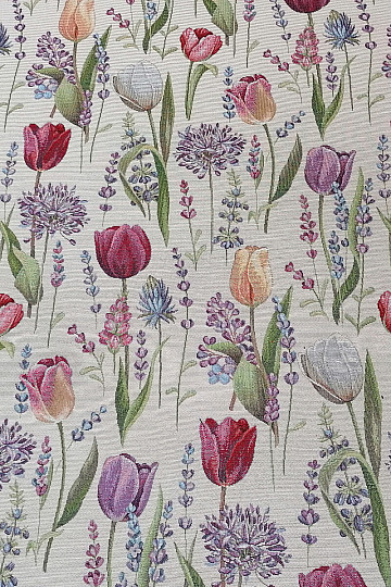 Tessuto arazzo TULIPANI - PRIMAVERA