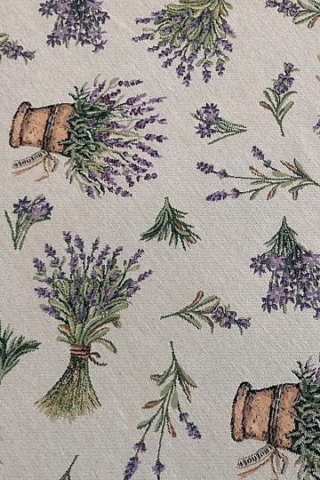 Tessuto arazzo LAVANDA ALLOVER