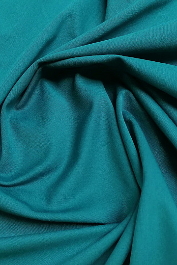 Maglia di cotone TEINTURE scura. turchese