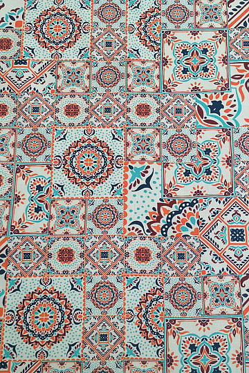 Stufa in tessuto decorativo