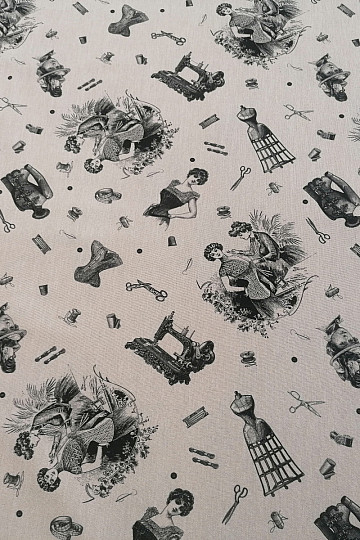 Tessuto decorativo Cucito
