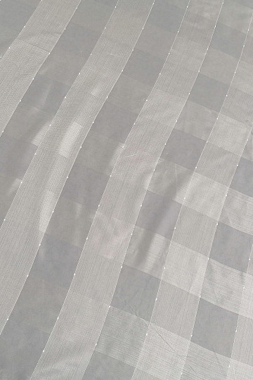 Tenda in voile 5533 cubi bianco