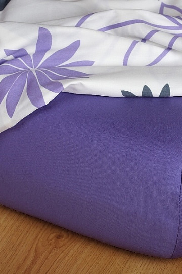 Lenzuolo in jersey colore VIOLA