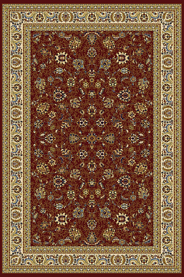 Tappeto in pezzi KENDRA rosso