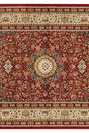 Tappeto in pezzi KENDRA 711 beige / rosso