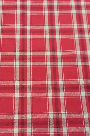 Tessuto cubo TISSE beige/rosso