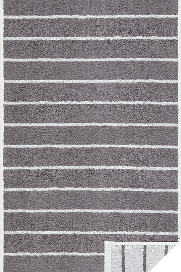 Asciugamano e telo bagno di lusso LINE 072 grigio
