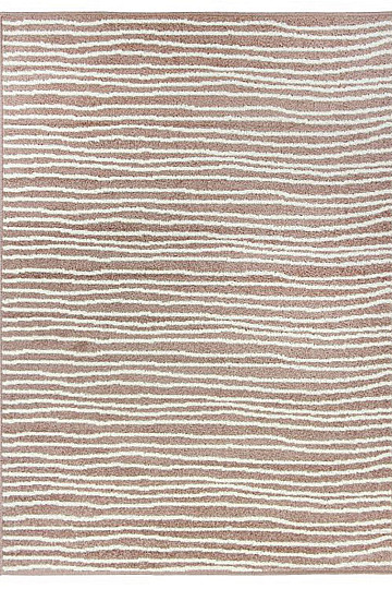 Tappeto in pezzi LOTTO strisce beige/bianco