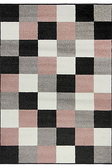 Tappeto in pezzi LOTTO cubi rosa