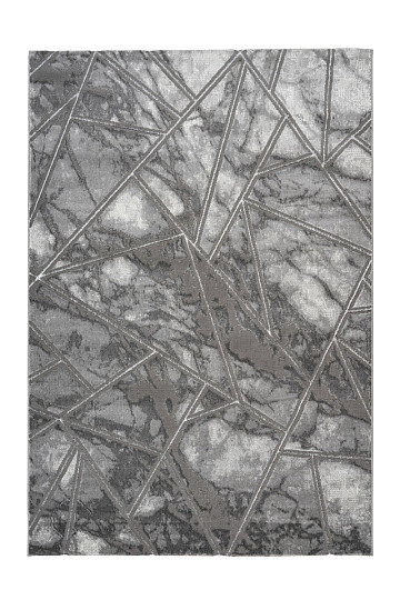 Tappeto moderno MARMARIS 402 argento